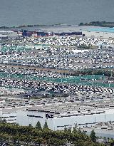 Distant view of Nissan Motor Kyushu Plant